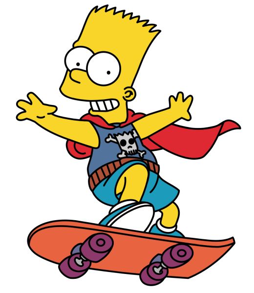Bart Simpson PNG免抠图透明素材 16设计网编号:30384