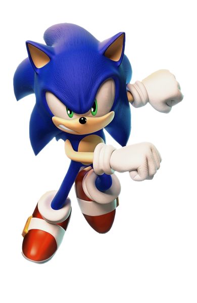 Sonic the Hedgehog running PNG免抠图透明素材 素材天下编号:104466