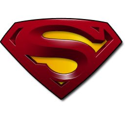 超人logo PNG透明背景免抠图元素 16图库网编号:29123