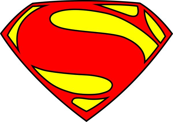 超人logo PNG透明元素免抠图素材 16素材网编号:29144
