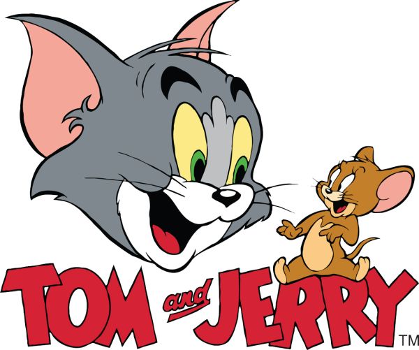Tom and Jerry logo PNG透明元素免抠图素材 16素材网编号:30859