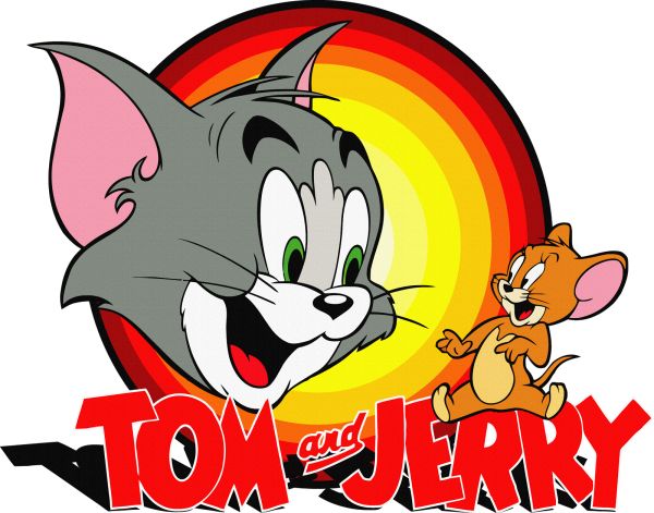 Tom and Jerry logo PNG透明背景免抠图元素 16图库网编号:30839