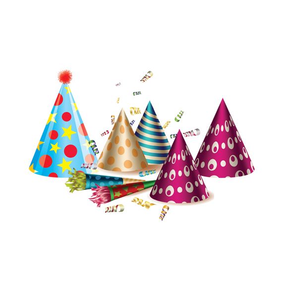 派对生日帽 PNG免抠图透明素材 16设计网编号:86441
