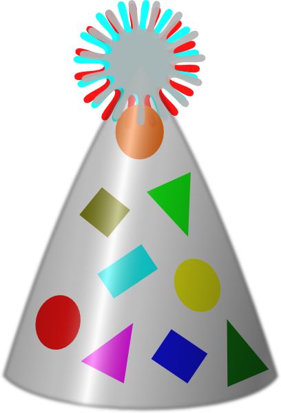 派对生日帽 PNG透明背景免抠图元素 16图库网编号:86450