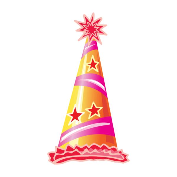 派对生日帽 PNG透明背景免抠图元素 16图库网编号:86454