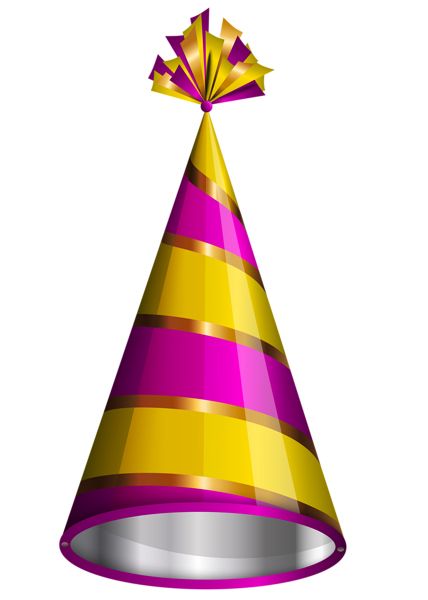派对生日帽 PNG透明背景免抠图元素 16图库网编号:86463