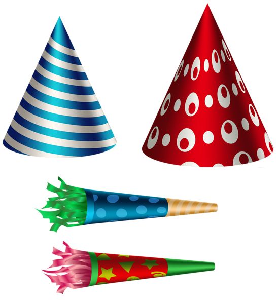 派对生日帽 PNG透明背景免抠图元素 16图库网编号:86467