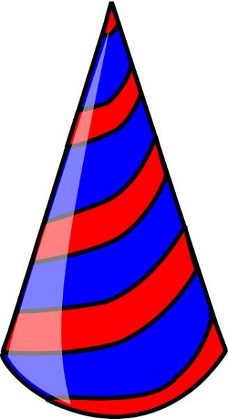 派对生日帽 PNG免抠图透明素材 16设计网编号:86474