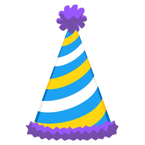 派对生日帽 PNG免抠图透明素材 16设计网编号:86492