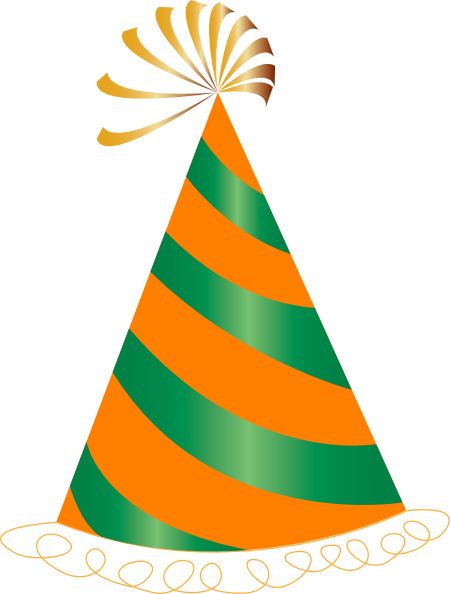 派对生日帽 PNG透明元素免抠图素材 16素材网编号:86500