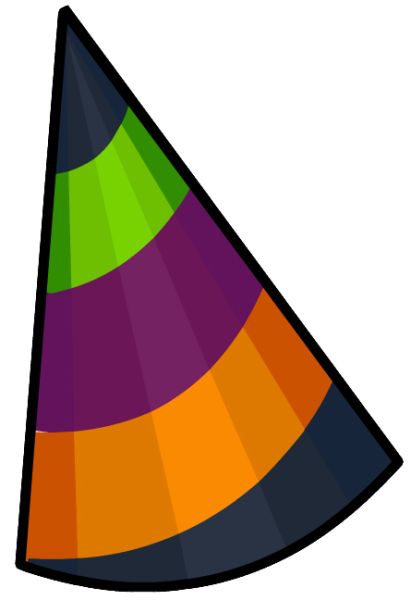 派对生日帽 PNG透明背景免抠图元素 16图库网编号:86507