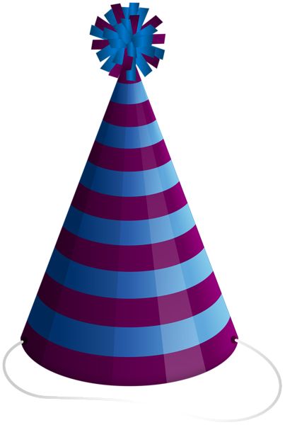 派对生日帽 PNG透明背景免抠图元素 16图库网编号:86528