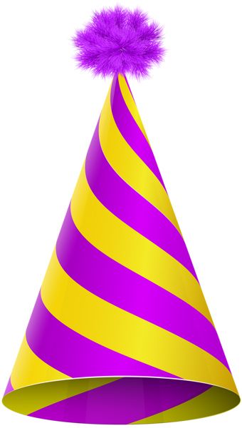 派对生日帽 PNG透明背景免抠图元素 素材中国编号:86533
