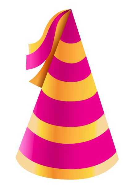 派对生日帽 PNG透明背景免抠图元素 16图库网编号:86537