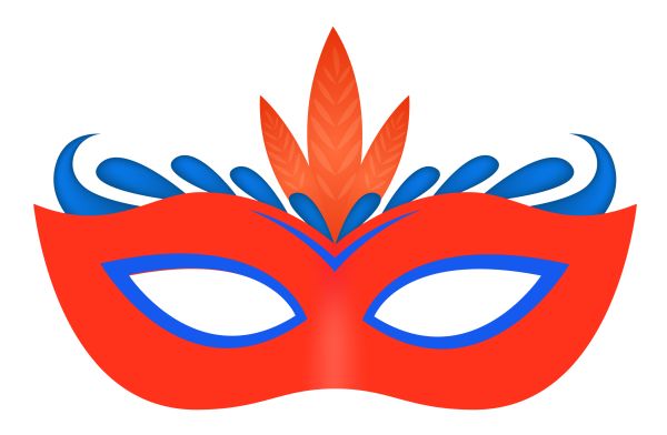 狂欢节面具 PNG透明背景免抠图元素 素材中国编号:41725