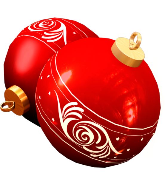 圣诞球玩具PNG透明背景免抠图元素 16图库网编号:3751