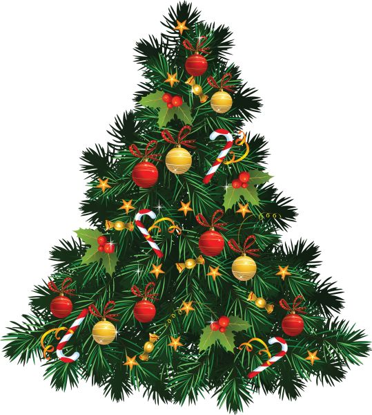 圣诞树PNG透明背景免抠图元素 素材中国编号:38618