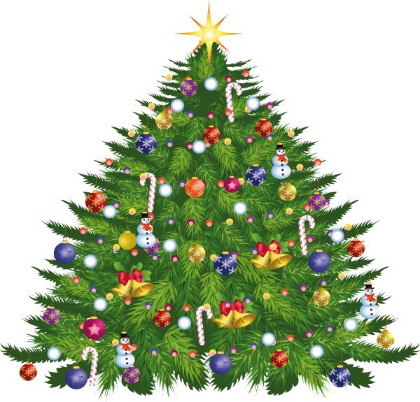 圣诞树PNG透明背景免抠图元素 16图库网编号:38633