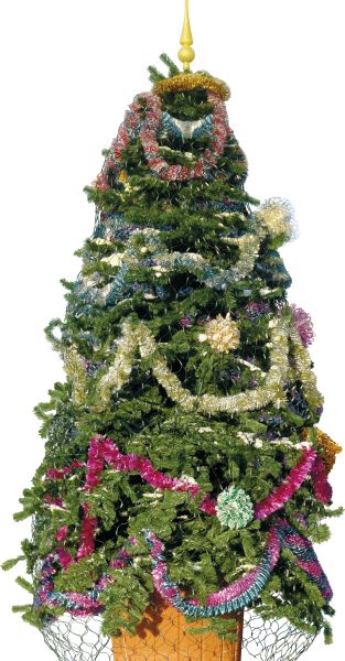圣诞树PNG透明背景免抠图元素 素材中国编号:38640