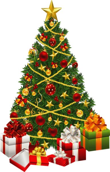 圣诞树PNG透明背景免抠图元素 16图库网编号:38641