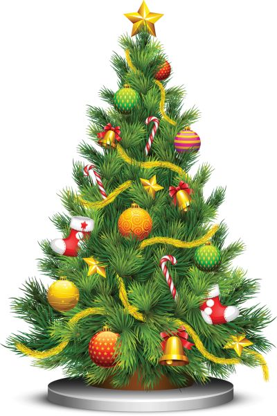 圣诞树PNG透明背景免抠图元素 16图库网编号:38646