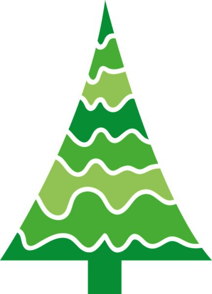 圣诞树PNG透明背景免抠图元素 素材中国编号:38649