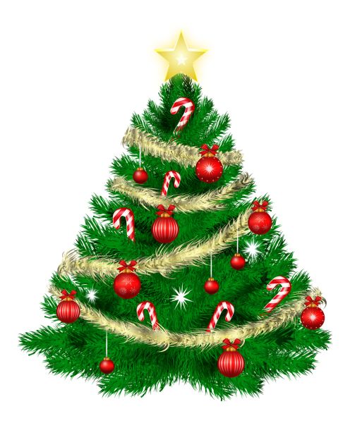圣诞树PNG透明背景免抠图元素 16图库网编号:38537