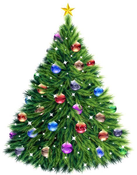 圣诞树PNG透明背景免抠图元素 16图库网编号:38573