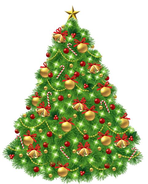 圣诞树PNG透明背景免抠图元素 素材中国编号:38584