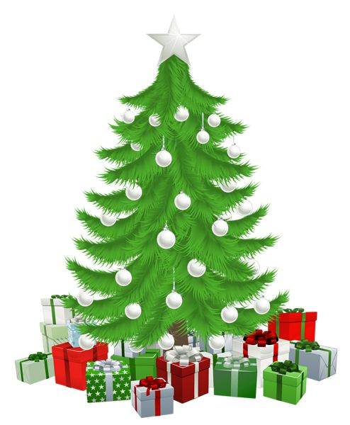 圣诞树PNG透明背景免抠图元素 素材中国编号:38585