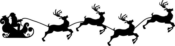 圣诞老人的驯鹿 PNG免抠图透明素材 普贤居素材编号:94893