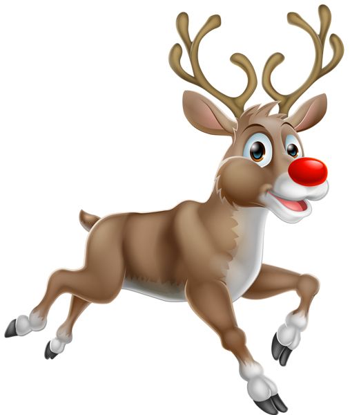 圣诞老人的驯鹿 PNG免抠图透明素材 16设计网编号:94930