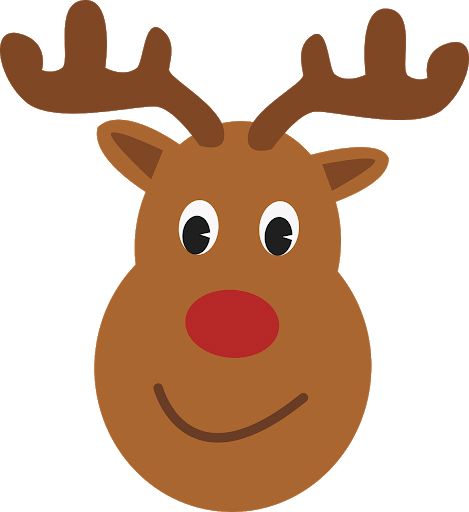圣诞老人的驯鹿 PNG免抠图透明素材 普贤居素材编号:94956