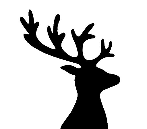 圣诞老人的驯鹿 PNG透明背景免抠图元素 16图库网编号:94960