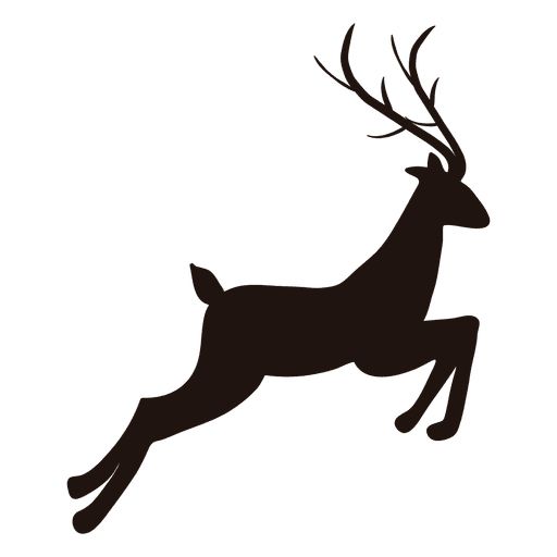 圣诞老人的驯鹿 PNG透明背景免抠图元素 16图库网编号:94967