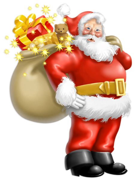 圣诞老人 PNG透明背景免抠图元素 16图库网编号:100963