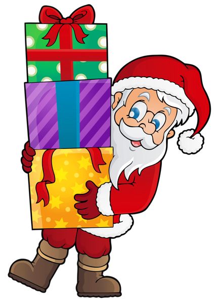 圣诞老人 PNG透明背景免抠图元素 16图库网编号:100971