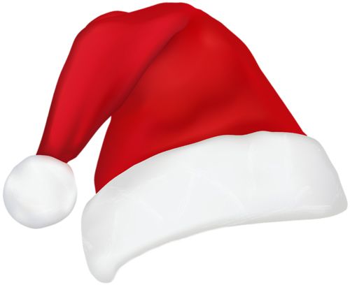 圣诞老人帽子 PNG透明背景免抠图元素 16图库网编号:39312