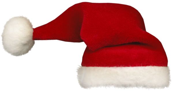 圣诞老人帽子 PNG透明背景免抠图元素 16图库网编号:39326