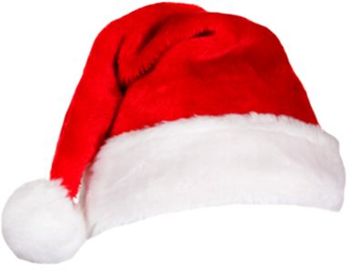 圣诞老人帽子 PNG透明背景免抠图元素 16图库网编号:39340