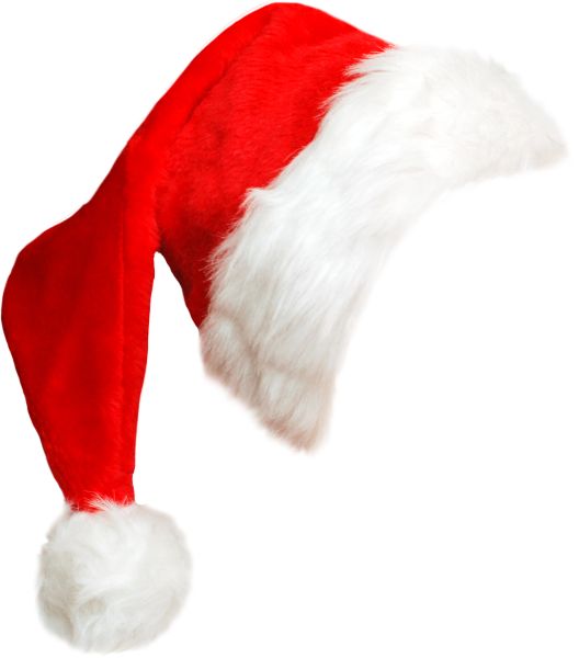 圣诞老人帽子 PNG透明背景免抠图元素 16图库网编号:39306