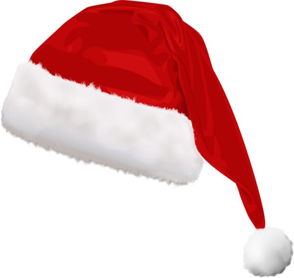 圣诞老人帽子 PNG透明背景免抠图元素 素材中国编号:39361