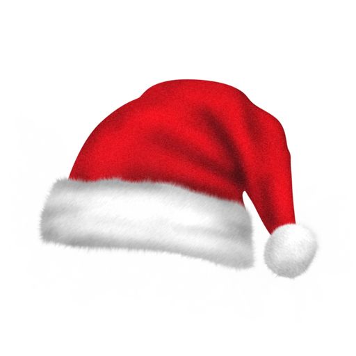 圣诞老人帽子 PNG透明背景免抠图元素 素材中国编号:39362
