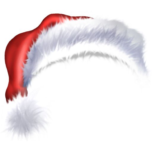 圣诞老人帽子 PNG透明背景免抠图元素 16图库网编号:39368