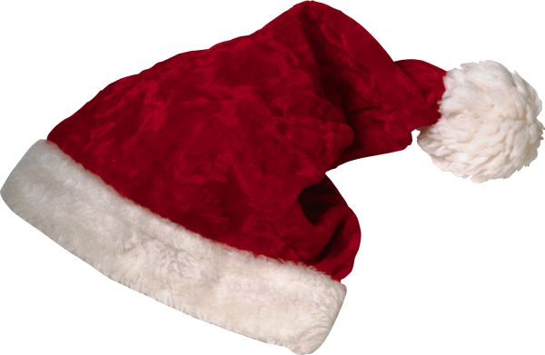 圣诞老人帽子 PNG透明背景免抠图元