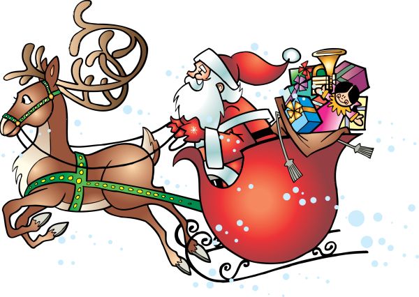 圣诞雪橇 PNG透明背景免抠图元素 16图库网编号:38667