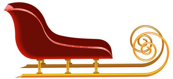 圣诞雪橇 PNG免抠图透明素材 16设计网编号:38706