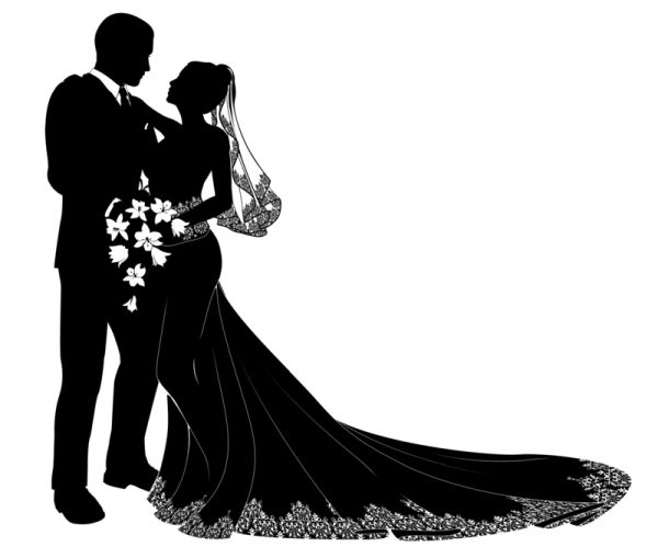 新婚夫妇 PNG免抠图透明素材 16设计网编号:19523