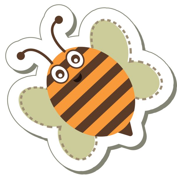 蜜蜂 PNG透明背景免抠图元素 16图库网编号:74670