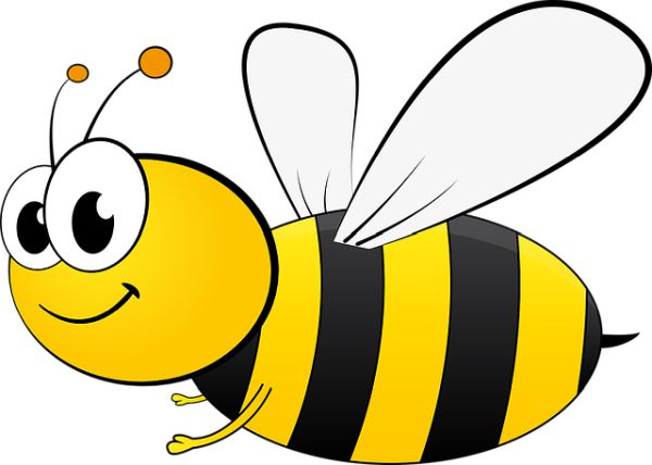 蜜蜂 PNG透明背景免抠图元素 素材中国编号:74685